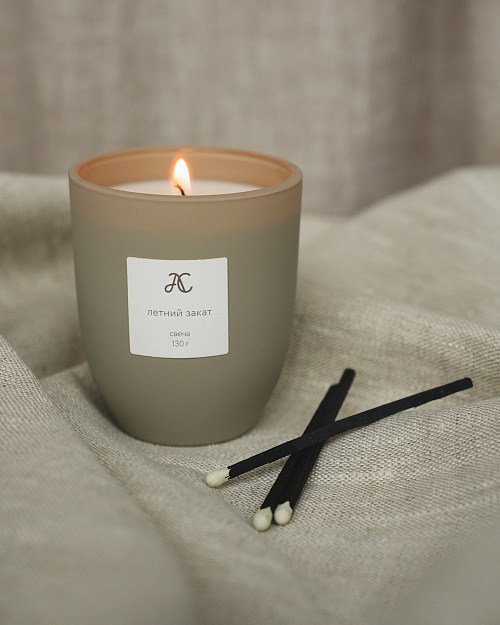 Ароматическая свеча Летний закат