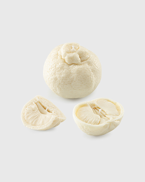 Набор ароматических свечей "Мандарины", молочный