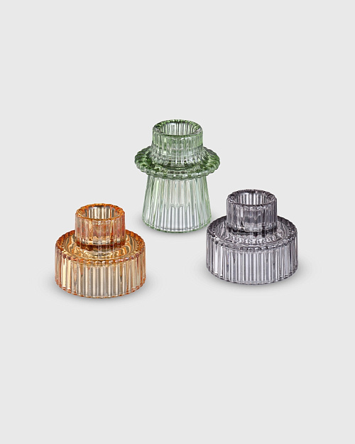 Подсвечник, зеленый