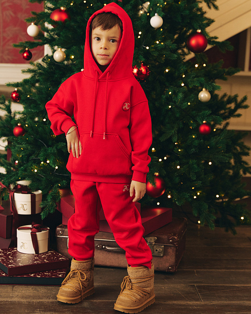 Детская толстовка Unisex, красный