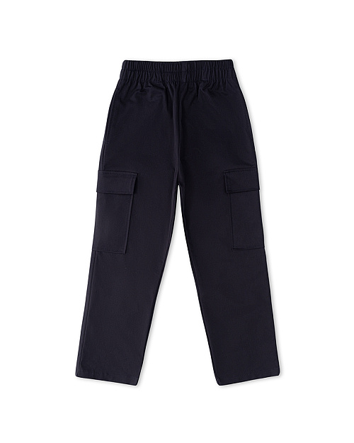 Брюки чинос Unisex из эластичного хлопка, темно-синий