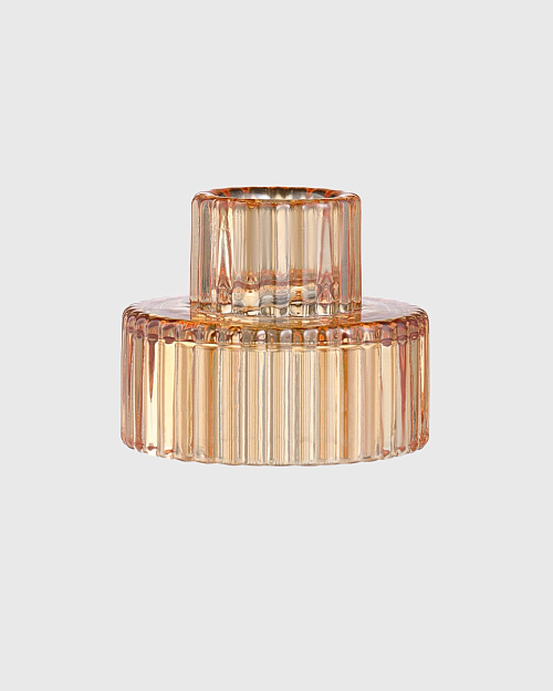 Подсвечник, оранжевый