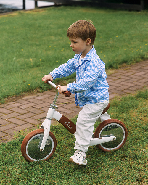 Детская рубашка Unisex в клетку, синий