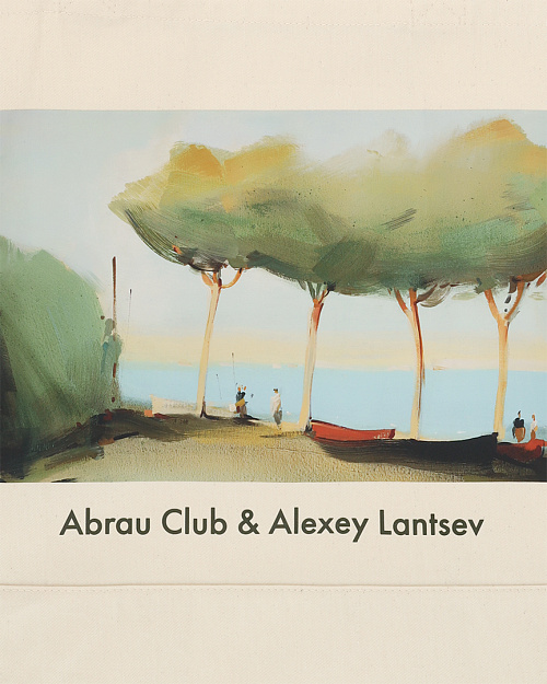 Сумка-шопер, Abrau Club x Алексей Ланцев