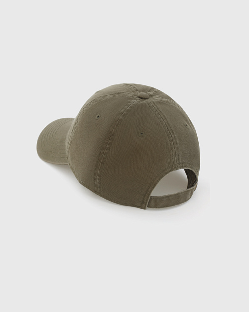 Кепка из 100% хлопка с вышивкой, хаки