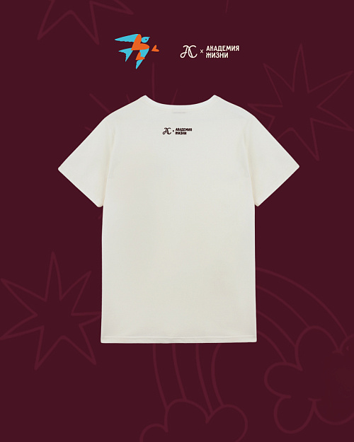 Футболка из хлопка, Abrau Club x Академия жизни